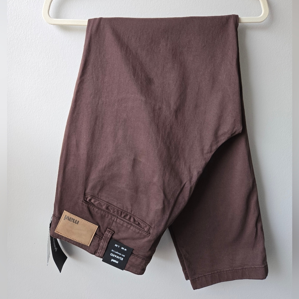 Mavi Men's Deep Brown Chinos